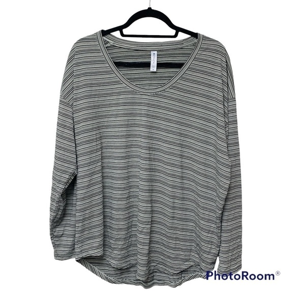 Athleta Cloudlight Stratus Striped Top - Picture 2 of 7